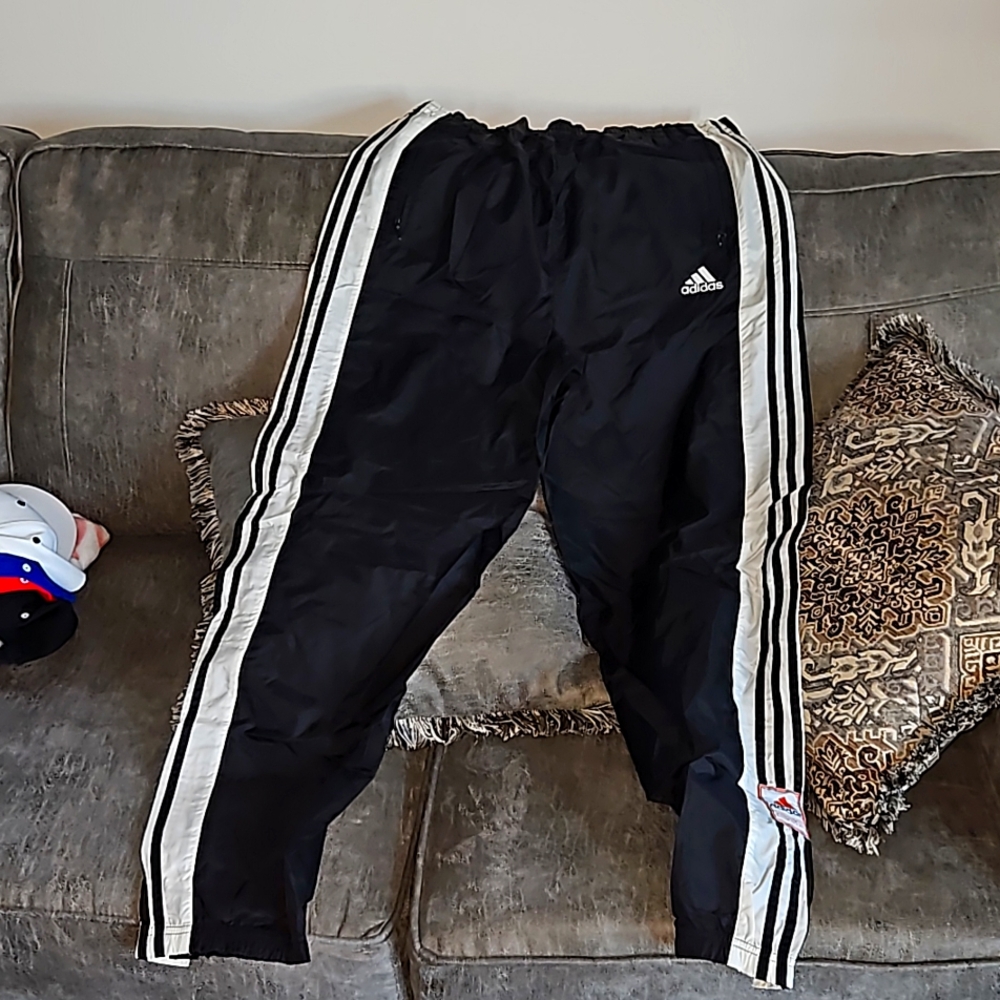 EUC Adidas parachute workout pants.